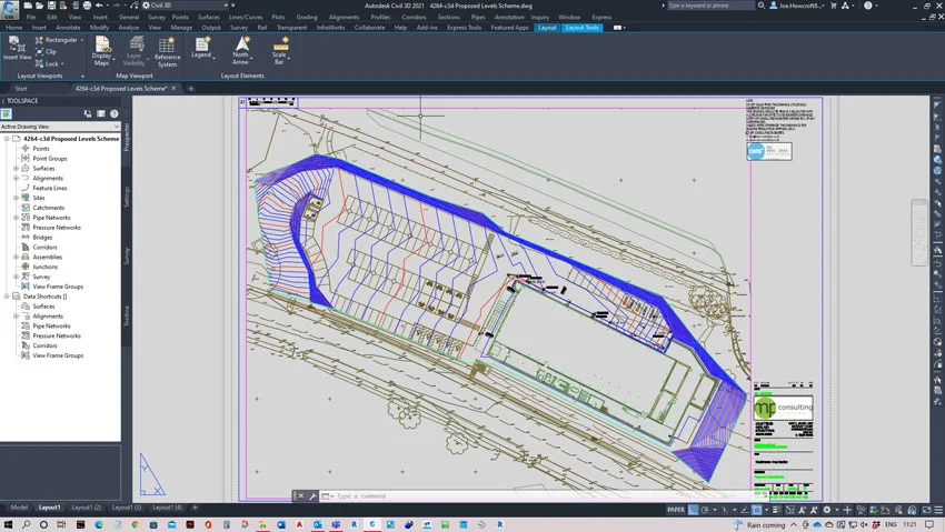 Civil Engineering | Proposed Ground Level Strategy